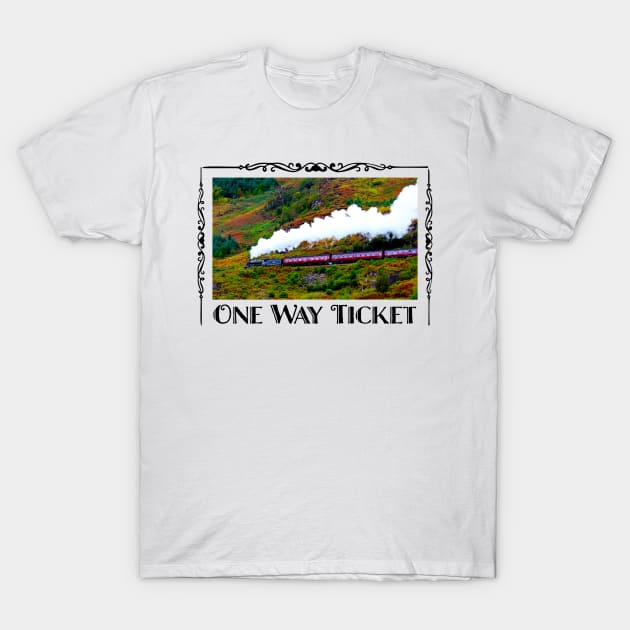 Magical steam ride T-Shirt by chiaravisuals